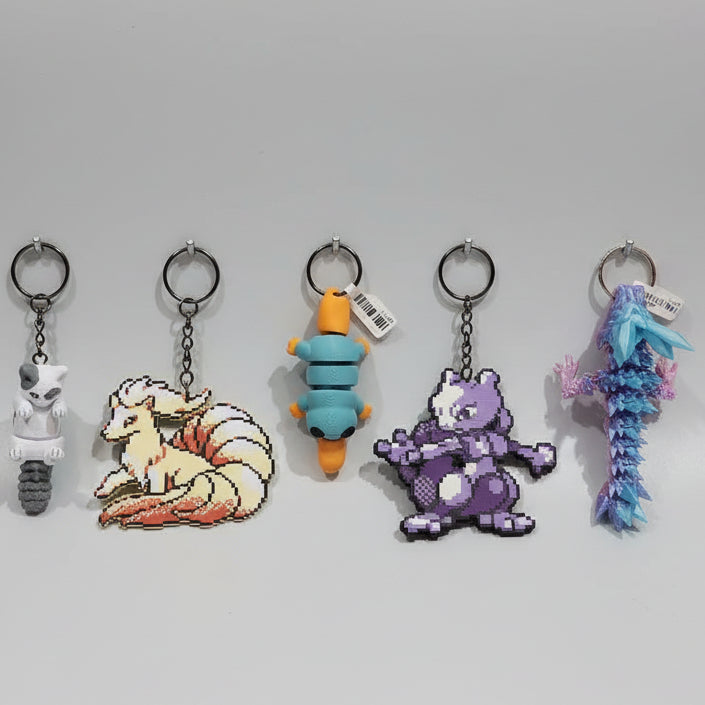 3D Printed Keychains