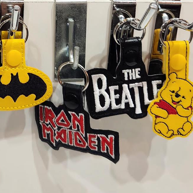 Embroidered Keychains