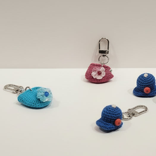 Micro Crochet Keychains