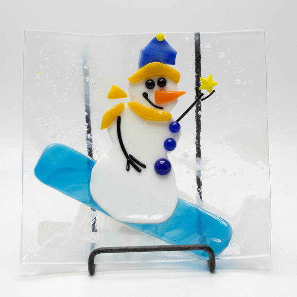 Fused Glass Catchall Dish