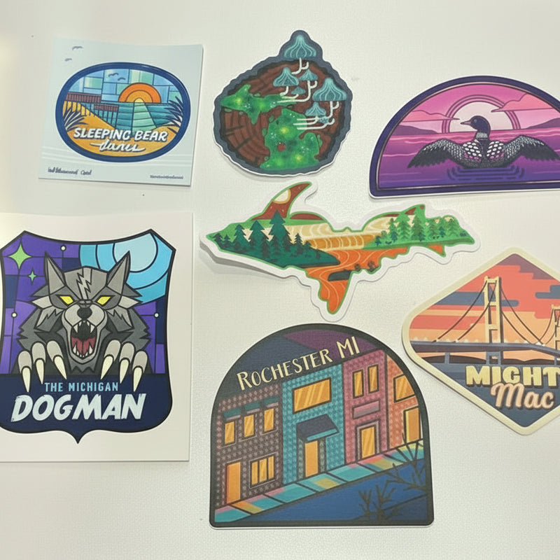 Michigan Stickers