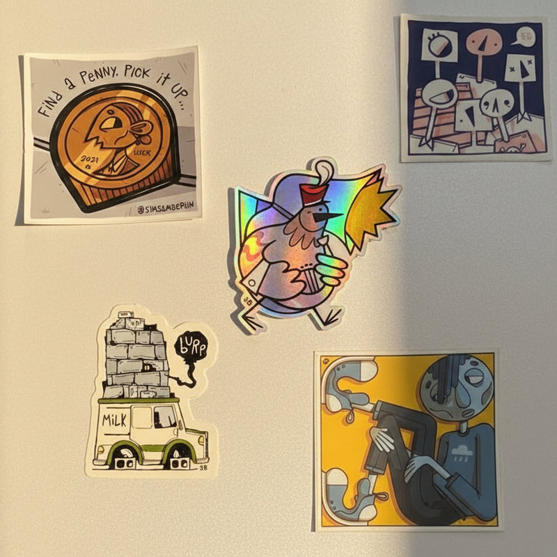 Original Art Stickers